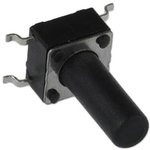 1301.9320, Микропереключатель TACT, SPST-NO, Пол: 2, 0,05A/12ВDC, SMT, нет