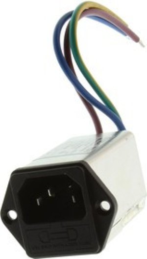 6EGG8C-1, POWER ENTRY MODULE, EMI, 6A, 250VAC 6EGG8C-1, POWER ENTRY MODULE, EMI, 6A, 250VAC