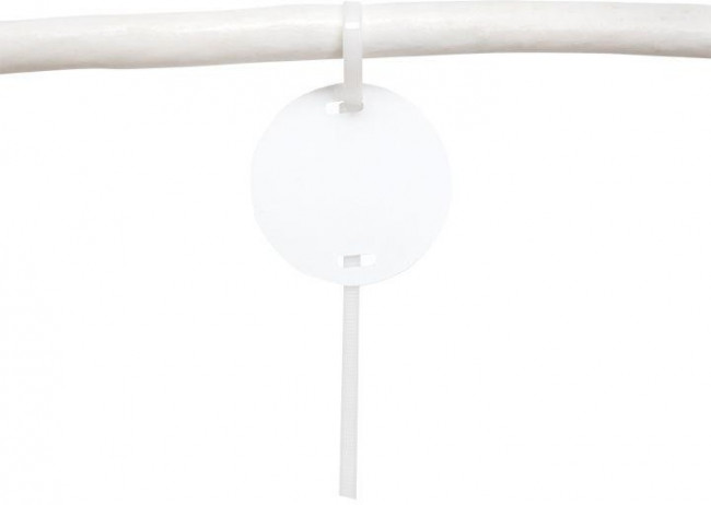 Бирка кабельная маркировочная У-135 (круг) (уп.100шт) EKF mt-135-r