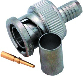031-70008, RF/COAXIAL, BNC PLUG, STRAIGHT, 75 OHM, CRIMP