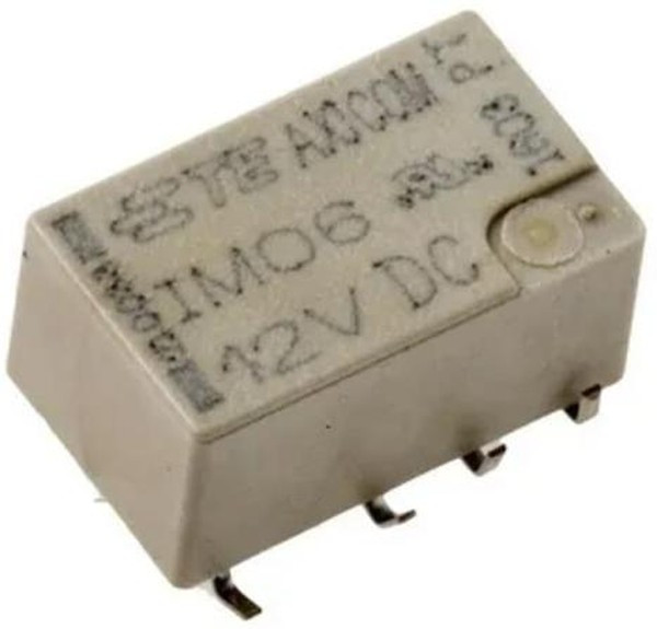 2-1462037-3 (IM06GR), Реле 2 переключ. 12VDC, 2А/250VAC DPDT SMD