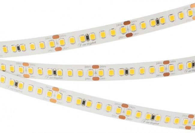 Лента светодиодная RT-A168-10mm 24V Day 4000К 17Вт/м IP20 2835 открыт. (уп.5м) Arlight 019094(2)