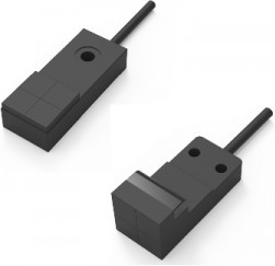 TEN16-05PC прямоугольный индуктивный датчик, зона срабатывания с торца Sn=5 мм, корпус 16,4*34,5*15 мм пластик, не заподлицо, PNP NC, 10...3