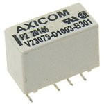 V23079D1003B301, Реле 2 переключ. 12VDC, 5А/250VAC DPDT