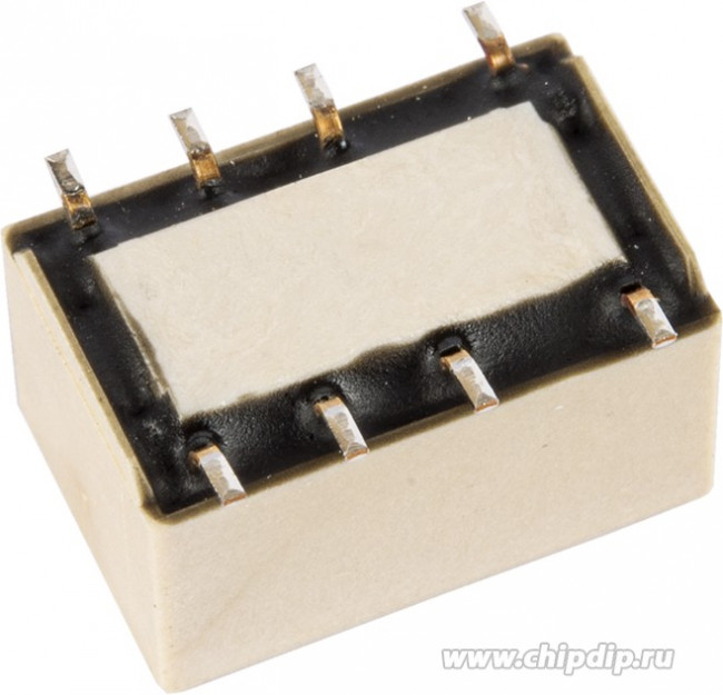 HFD4/3SR (IM01GR), Реле 2 переключ. 3VDC, 2A/250VAC DPDT