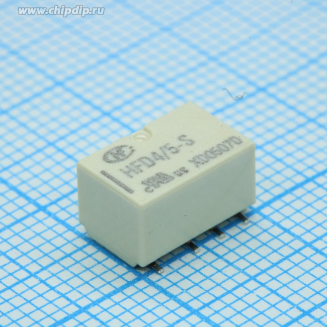 HFD4/3SR (IM01GR), Реле 2 переключ. 3VDC, 2A/250VAC DPDT