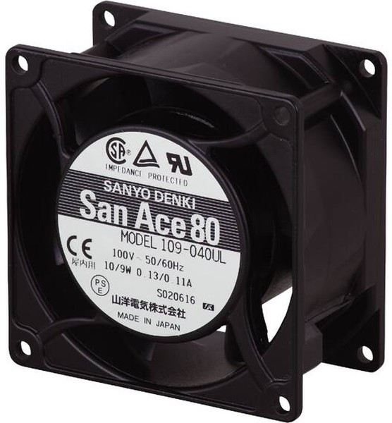 Вентилятор Sanyo Denki 109-044UL 80x42мм 230V 10/9W 0.06/0.05A OEM