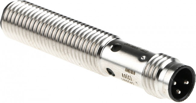 E2B-S08KS02-MC-B1, Inductive Barrel-Style Proximity Sensor, M8 x 1, 2 mm Detection, PNP Output, 12 24 V dc, IP67 E2B-S08KS02-MC-B1, Inductive Barrel-Style Proximity Sensor, M8 x 1, 2 mm Detection, PNP Output, 12 24 V dc, IP67