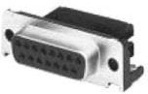 5745988-4, Conn D-Sub SKT 9 POS 1.37mm Solder RA Thru-Hole 9 Terminal 1 Port Tray