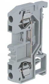 280-901, 2-пров. проходная клемма, 0,08 - 2,5 мм2, серая