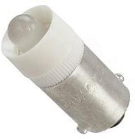 VC1860225W3D, LED Replacement Lamps - Based LEDs T3 1/4 Bayonet LED Wht Diff 12V AC/DC