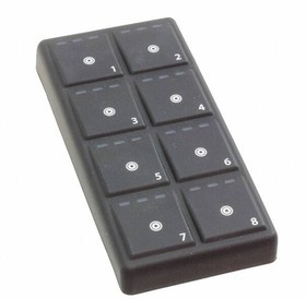 3K208-4RC3AG, Input Devices ASM,KEYPAD, TARGET,8BTN,VERT