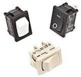 651882-WB-GN, Rocker Switches 651882WBGN