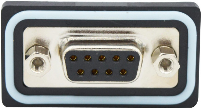 SDF-V09-213L011, SDF 9 Way Vertical PCB D-sub Connector Socket, 2.74mm Pitch, with 4-40 Screw Locks SDF-V09-213L011, SDF 9 Way Vertical PCB D-sub Connector Socket, 2.74mm Pitch, with 4-40 Screw Locks