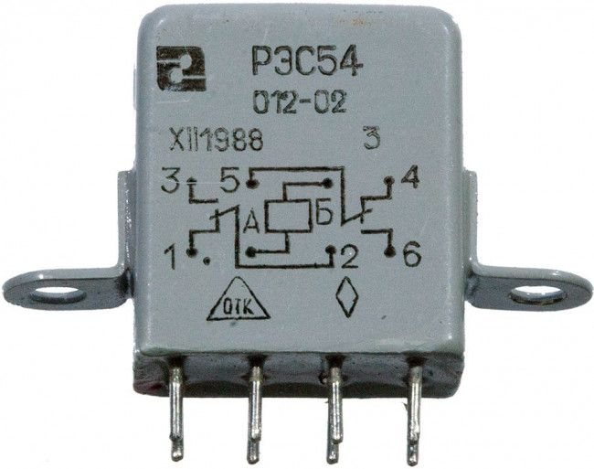 РЭС54Б ХП4.500.012-02, "5" (90-92г.) РЭС54Б ХП4.500.012-02, "5" (90-92г.)