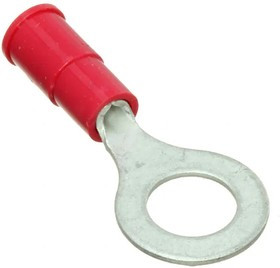 190540042, 19054 Insulated Crimp Ring Terminal, M6 (1/4) Stud Size 190540042, 19054 Insulated Crimp Ring Terminal, M6 (1/4) Stud Size