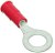 190540042, 19054 Insulated Crimp Ring Terminal, M6 (1/4) Stud Size 190540042, 19054 Insulated Crimp Ring Terminal, M6 (1/4) Stud Size