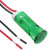QS103XXG12, LED Indicator, Wires, Fixed, Green, DC, 12V QS103XXG12, LED Indicator, Wires, Fixed, Green, DC, 12V