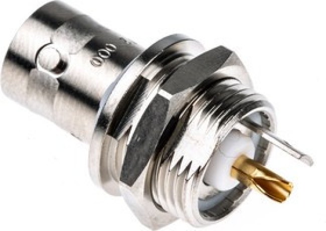 R141572000W, BNC Series, jack Panel Mount BNC Connector, 50, Solder Termination, Straight Body R141572000W, BNC Series, jack Panel Mount BNC Connector, 50, Solder Termination, Straight Body
