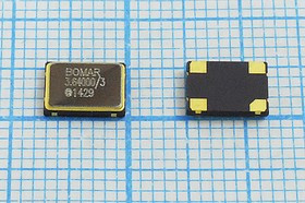 Кварцевый генератор 3.64МГц 3.3В,HCMOS/TTL в корпусе SMD 7x5мм, гк 3640 \\SMD07050C4\T/CM\ 3,3В\SCO-