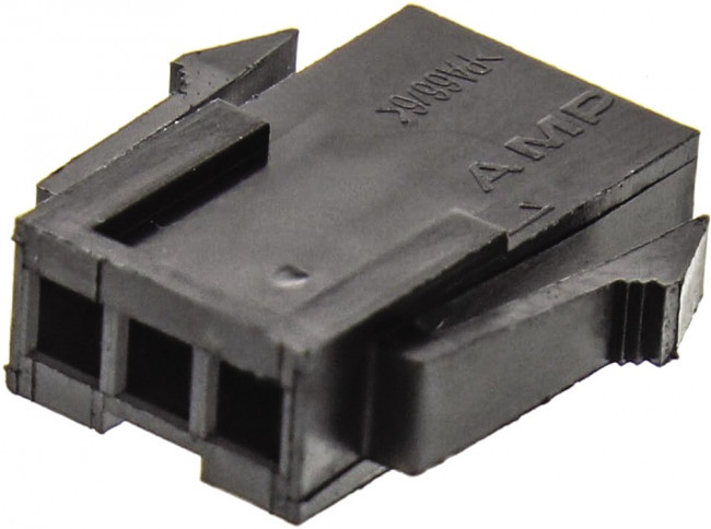 1445048-3, Корпус разъема, Micro MATE-N-LOK, Штекер, 3 вывод(-ов), 3 мм