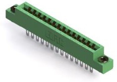 306-014-500-103, CARD EDGE CONN, SINGLE, 14POS, LUG