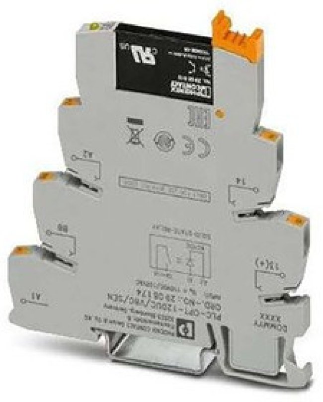 2908174, PLC-OPT Series Solid State Interface Relay, 121 V dc, 132 V ac Control, 3 mA Load, DIN Rail Mount 2908174, PLC-OPT Series Solid State Interface Relay, 121 V dc, 132 V ac Control, 3 mA Load, DIN Rail Mount