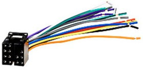 7-192, разъем для автомагнитол "евро" (сдвоен. гн. акуст.+ питан)