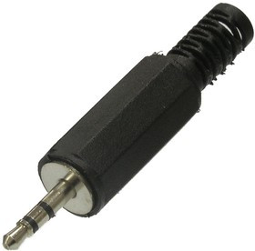SZC-0004 / 2.5mm stereo, Разъём аудио -0004/2.5 мм stereo, чёрный