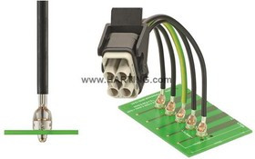 09080007222, Heavy Duty Power Connectors Han Fast-Lock 1,5- 2,5qmm ang slvr plt 09080007222, Heavy Duty Power Connectors Han Fast-Lock 1,5- 2,5qmm ang slvr plt