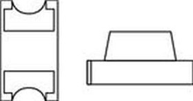 598-8260-107F, Standard LEDs - SMD YelGrn Water Clr 60mcd 575nm