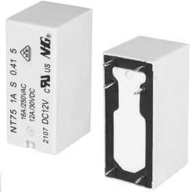 NT75-A-S-16- DC12V-0.41-5.0, Реле