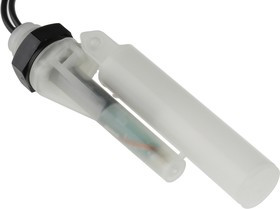RSF34W100RF, RSF30 Series Horizontal Polypropylene Float Switch, Float, 1m Cable, NO/NC, 300V ac Max, 300V dc Max