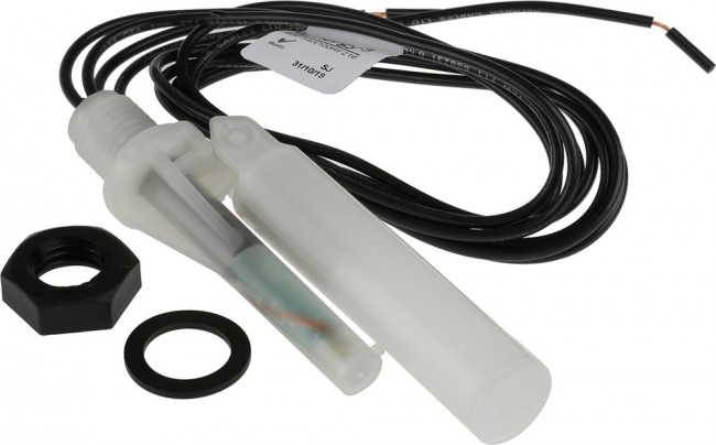 RSF34W100RF, RSF30 Series Horizontal Polypropylene Float Switch, Float, 1m Cable, NO/NC, 300V ac Max, 300V dc Max RSF34W100RF, RSF30 Series Horizontal Polypropylene Float Switch, Float, 1m Cable, NO/NC, 300V ac Max, 300V dc Max