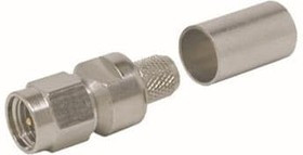EZ-240-SM-X, RF Connectors / Coaxial Connectors SMA-male (plug) crimp connector, non-solder pin, no braid trim EZ-240-SM-X, RF Connectors / Coaxial Connectors SMA-male (plug) crimp connector, non-solder pin, no braid trim