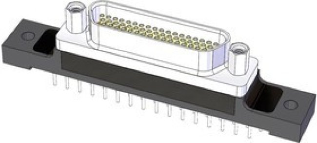 M83513/22-C02NW, MICRO-D SUB CONN, PLUG, 21POS, TH