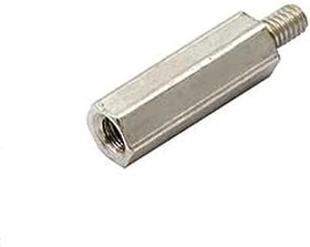 PCHSN-17 (Ni), Стойка для печатных плат, шестигр., латунь, М3, 17мм, никелированные