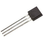 LM317LZG, 3-х выводной регулятор напряжения с установкой выходного напряжения 1.2В…37В, 0.1А, [TO-92