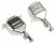 3357-9209, 3357 Series Steel D Sub Backshell, 9 Way, Strain Relief
