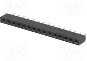 ZL305-15, Гнездо, IDC, "мама", PIN 15, прямой, 2,54мм, THT, 1x15, позолота ZL305-15, Гнездо, IDC, "мама", PIN 15, прямой, 2,54мм, THT, 1x15, позолота