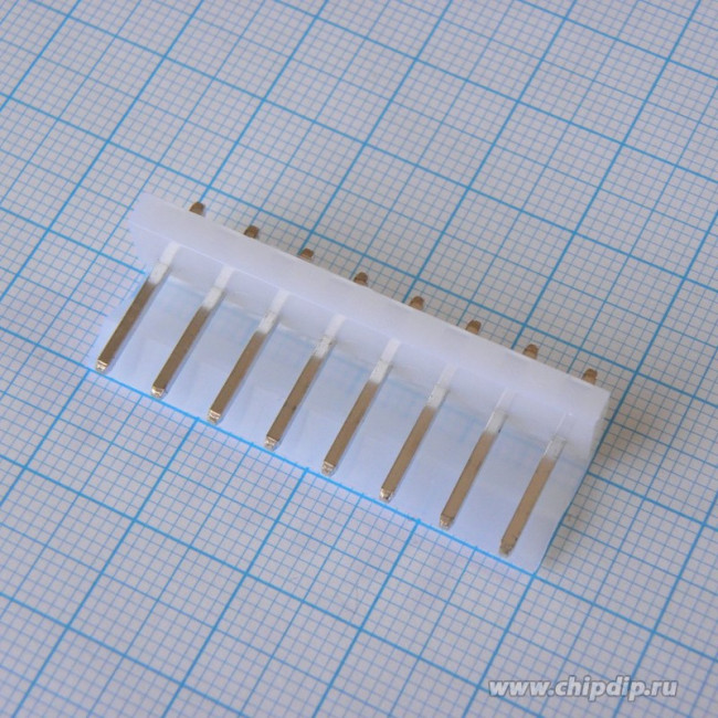 MPW-8 (DS1074-8 M), Вилка на плату 5.08мм прямая 8pin