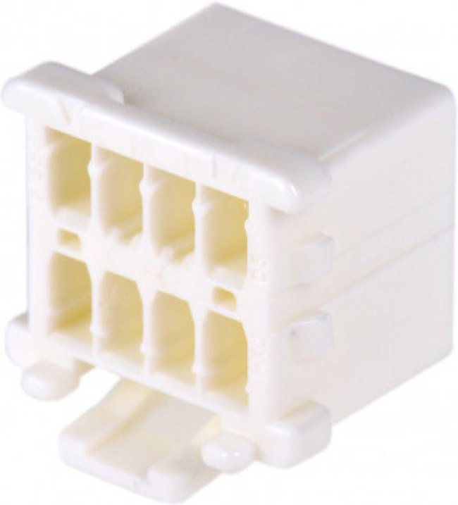 51353-0800, Корпус разъема, MicroClasp 51353, Гнездо, 8 вывод(-ов), 2 мм, 56134, 500638 Crimp Terminals 51353-0800, Корпус разъема, MicroClasp 51353, Гнездо, 8 вывод(-ов), 2 мм, 56134, 500638 Crimp Terminals