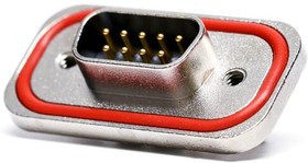 MDBRE09PMAN0, D-Sub Standard Connectors Rugged D-sub solder cup