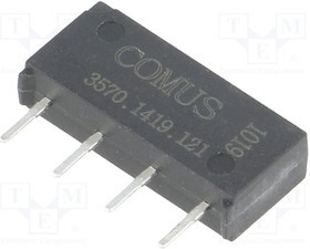 3570.1419.121, Реле: герконовое, SPST-NO, Uобмотки: 12ВDC, 500мА, макс.200ВDС