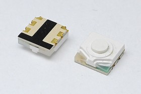 Тактовая кнопка, 5.2x 5.2x 2.5 , 2ВILзеленый