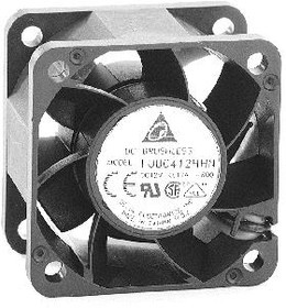 FFB0412UHN-SP4Z, DC Fans Fan, 40x28mm, 12VDC, 26.55CFM, 10.08W, Ball, 4-Lead Wires, Tach/PWM FFB0412UHN-SP4Z, DC Fans Fan, 40x28mm, 12VDC, 26.55CFM, 10.08W, Ball, 4-Lead Wires, Tach/PWM
