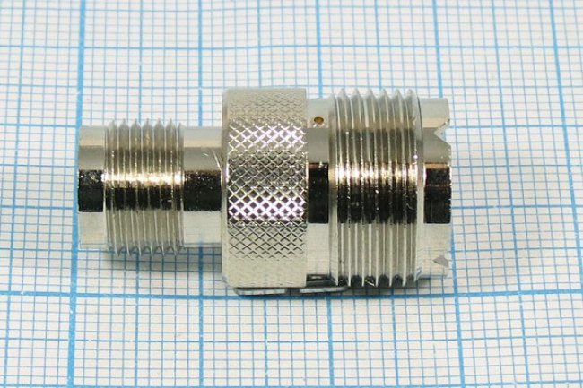 Переходник гнездо TNC - гнездо UHF , 549 гн TNC-гн UHF Переходник гнездо TNC - гнездо UHF , 549 гн TNC-гн UHF