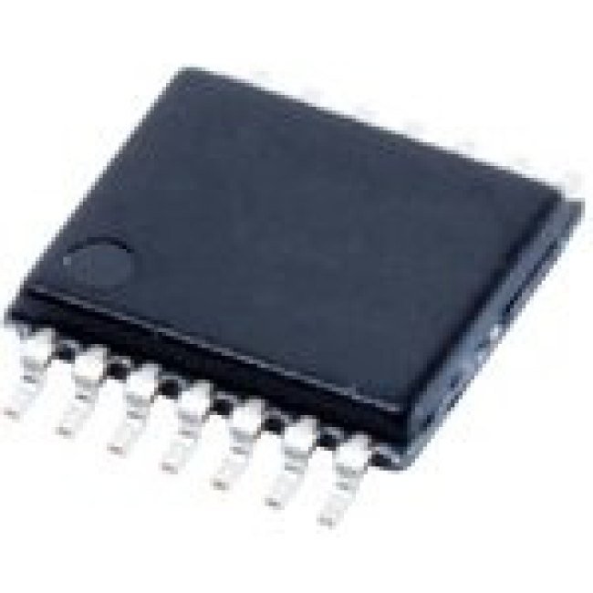 SN74CB3T3125PWR, Секционный переключатель со сдвигом уровня, 4 входа, 250пс, 2.3В до 3.6В, TSSOP-14 SN74CB3T3125PWR, Секционный переключатель со сдвигом уровня, 4 входа, 250пс, 2.3В до 3.6В, TSSOP-14