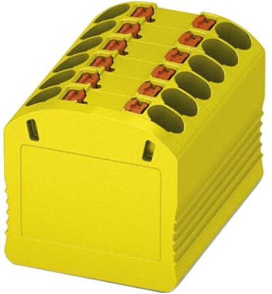 3002769, DIN Rail Terminal Blocks PTFIX 12X1,5 YE