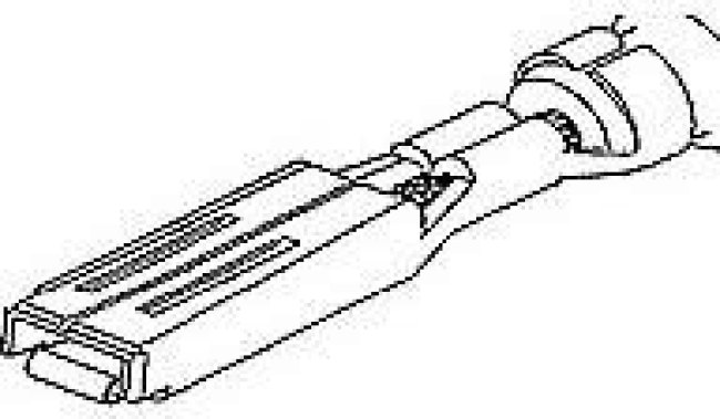 183025-1, Контакт-гнездо Superseal 1.5, 17 AWG